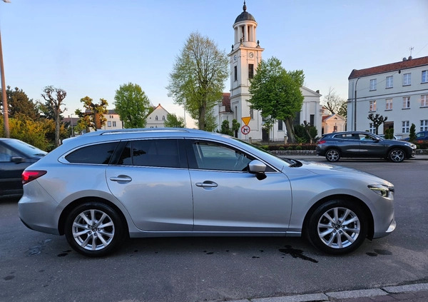 Mazda 6 cena 45900 przebieg: 205000, rok produkcji 2017 z Wągrowiec małe 211